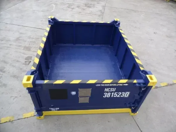 10ft DNV 2.7-1 Half Height Open Top Containers for sale – New (photo 5)