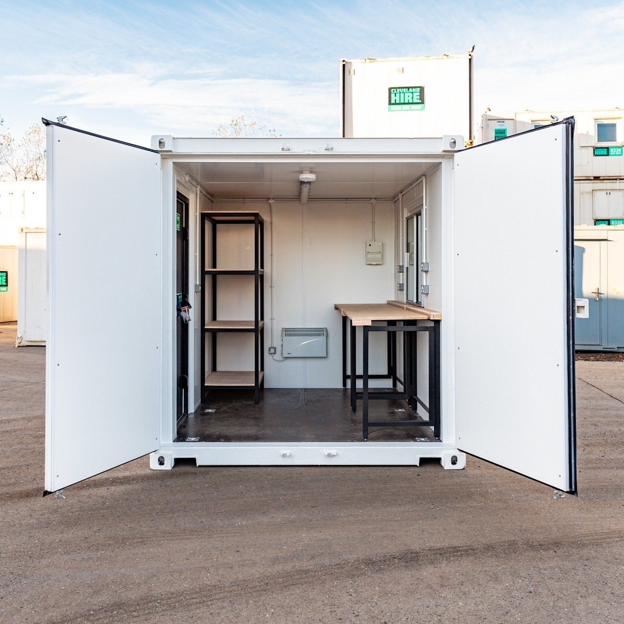 10Ft Modified Workshop/Office Container for sale – Available