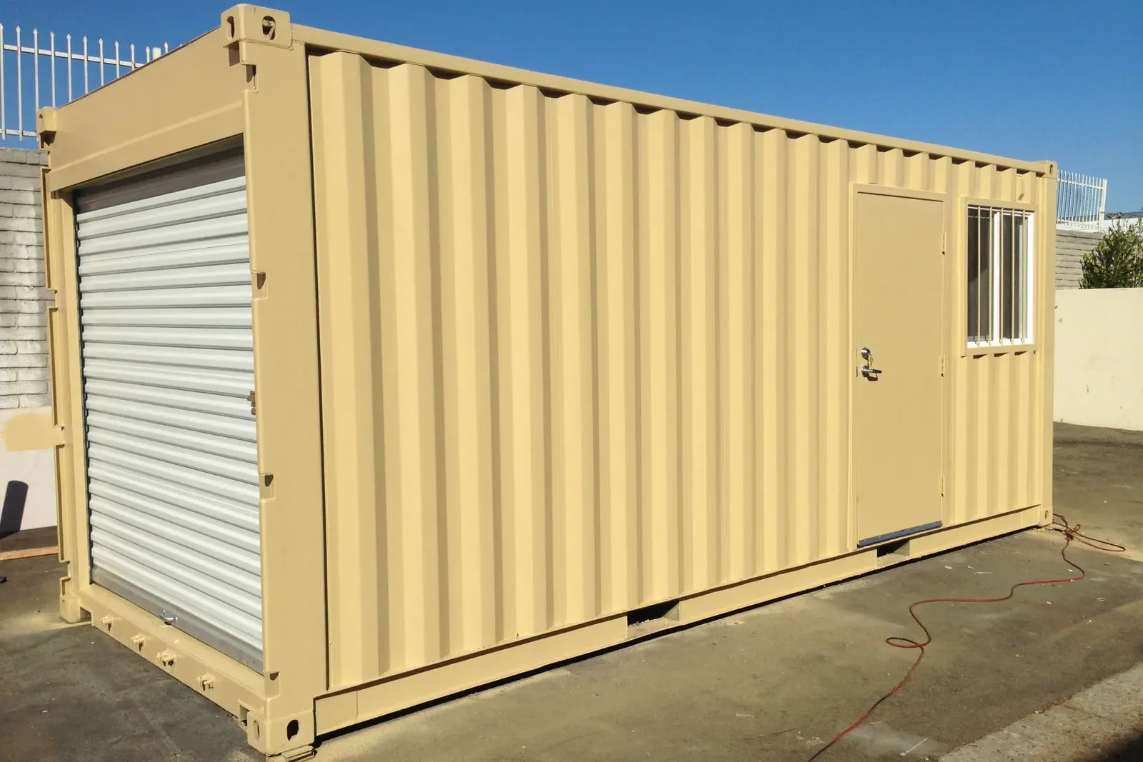 16Ft Storage Container With Roll-Up Door for sale – New
