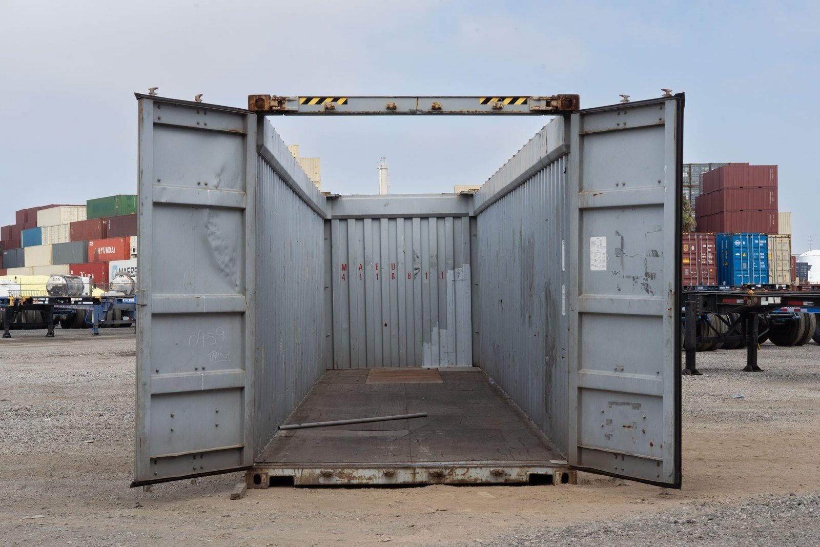 20ft Open Top Shipping Container – Cargo-Worthy for sale – Used (Cargo Worthy)