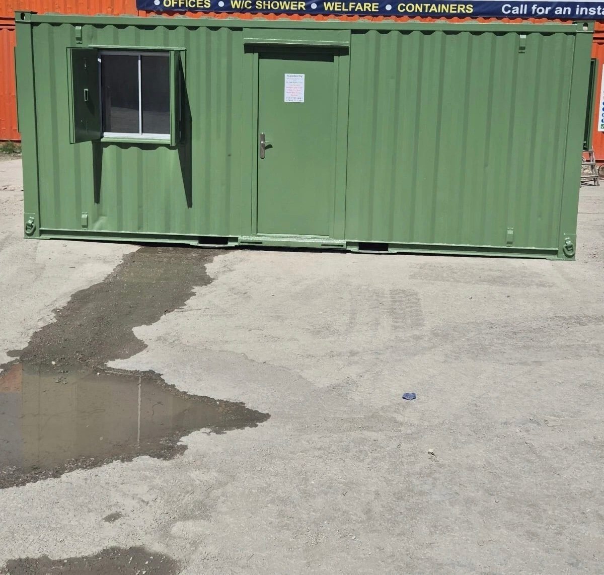 20 x 8 AV Open plan office green for sale – Available