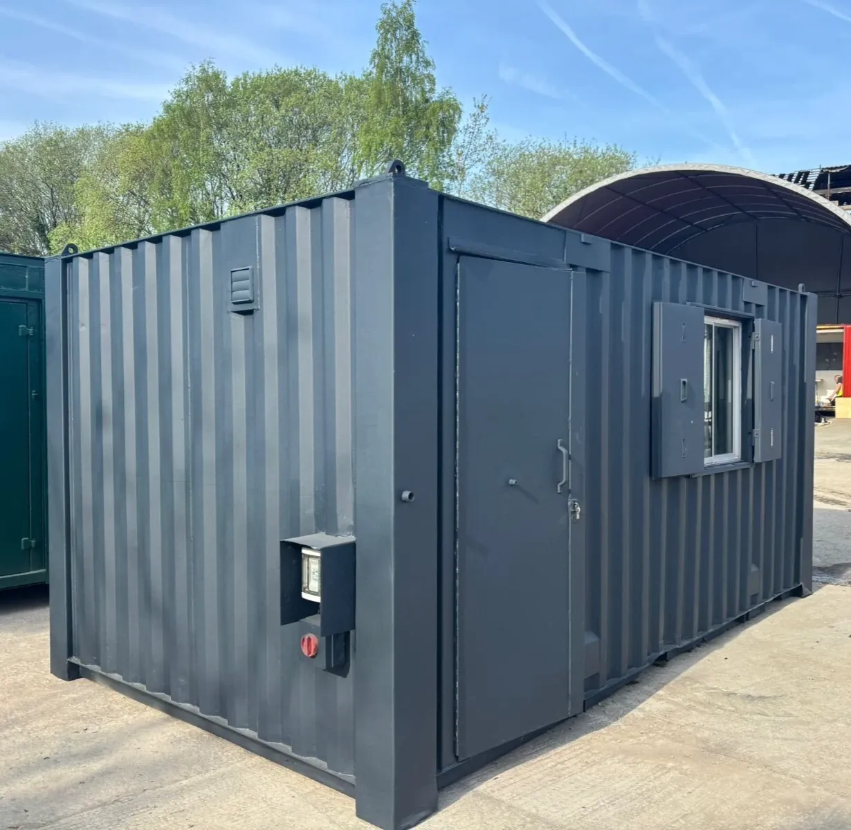 20ft Anti Vandal Office canteen with partition any colour for sale – Available