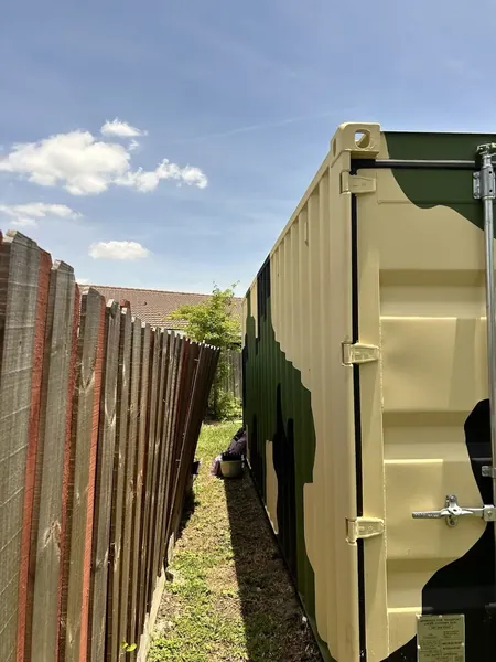 20ft Camouflage Storage Container – Wind & Water Tight for sale – New (photo 4)