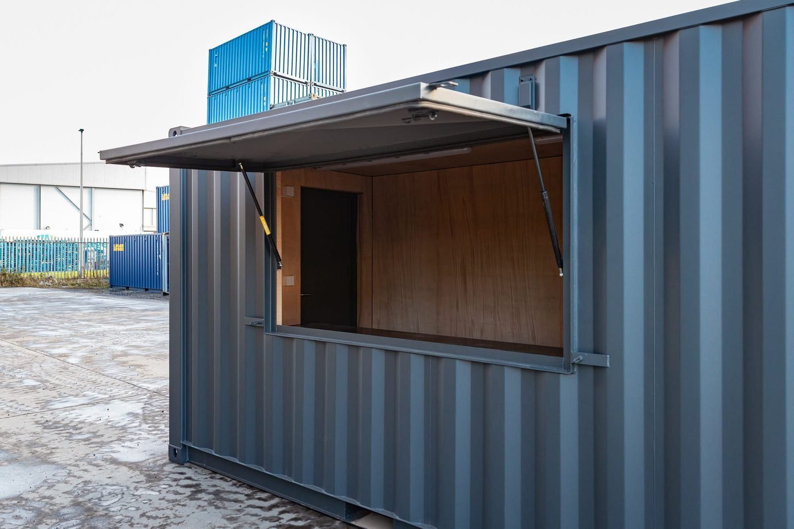 20ft Customised Container Kiosk – Fully Converted, Ready to Use for sale – New