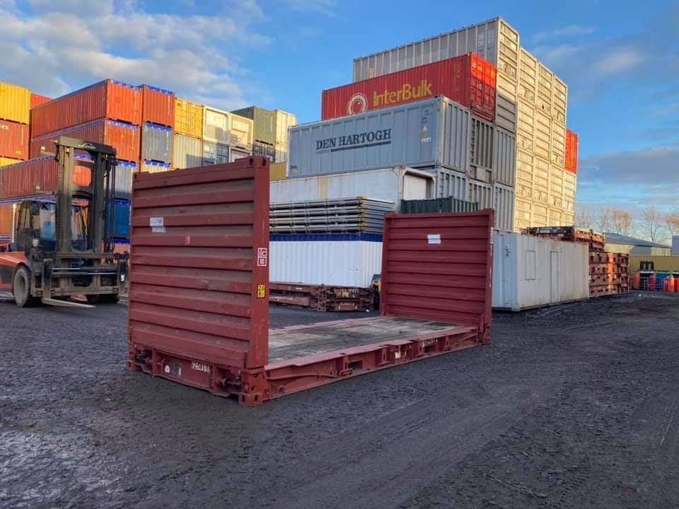 20ft Flat Rack Containers – Limited Stock! for sale – Available