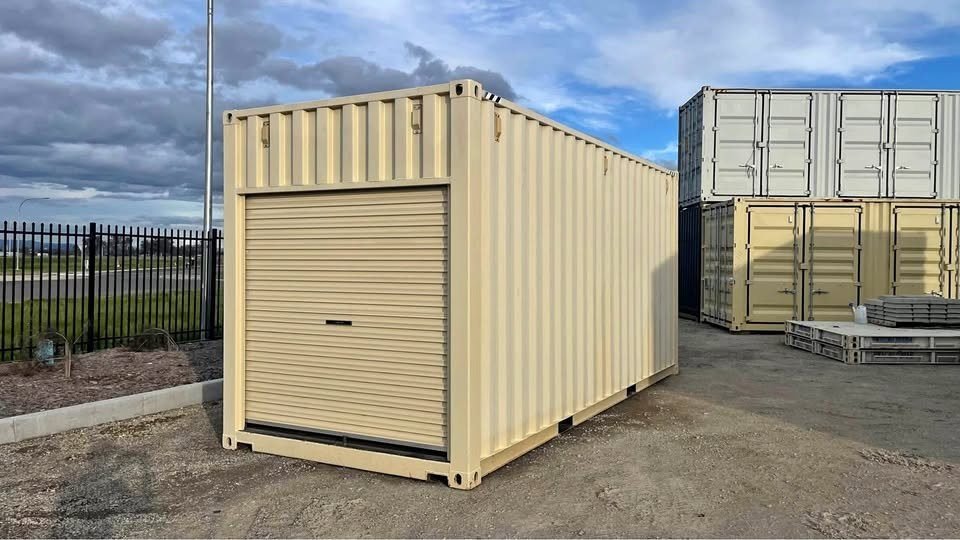 20ft HC Shipping Container with Rollup Door – Extra Height, Secure & Easy Access for sale – Available