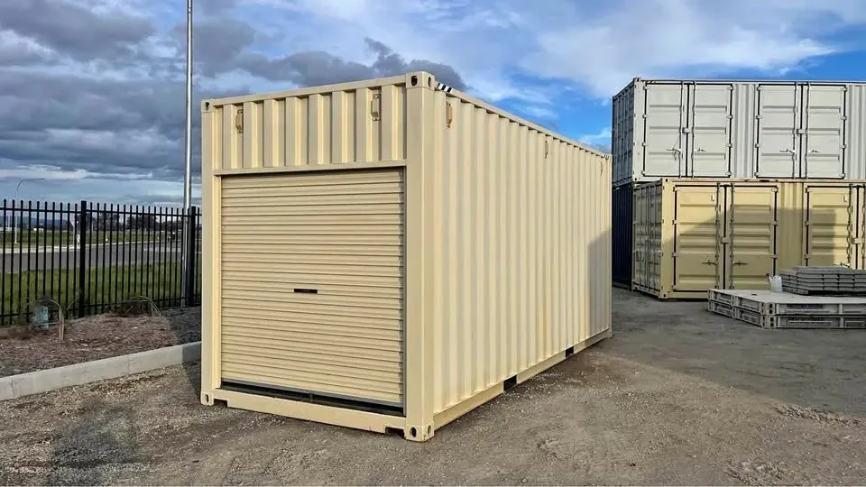 20ft High Cube Container – Rear Roll-Up Door, Extra Height – Used