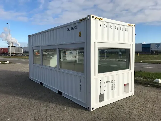 20ft High Cube Fixed Glazing Observation Container for sale – New