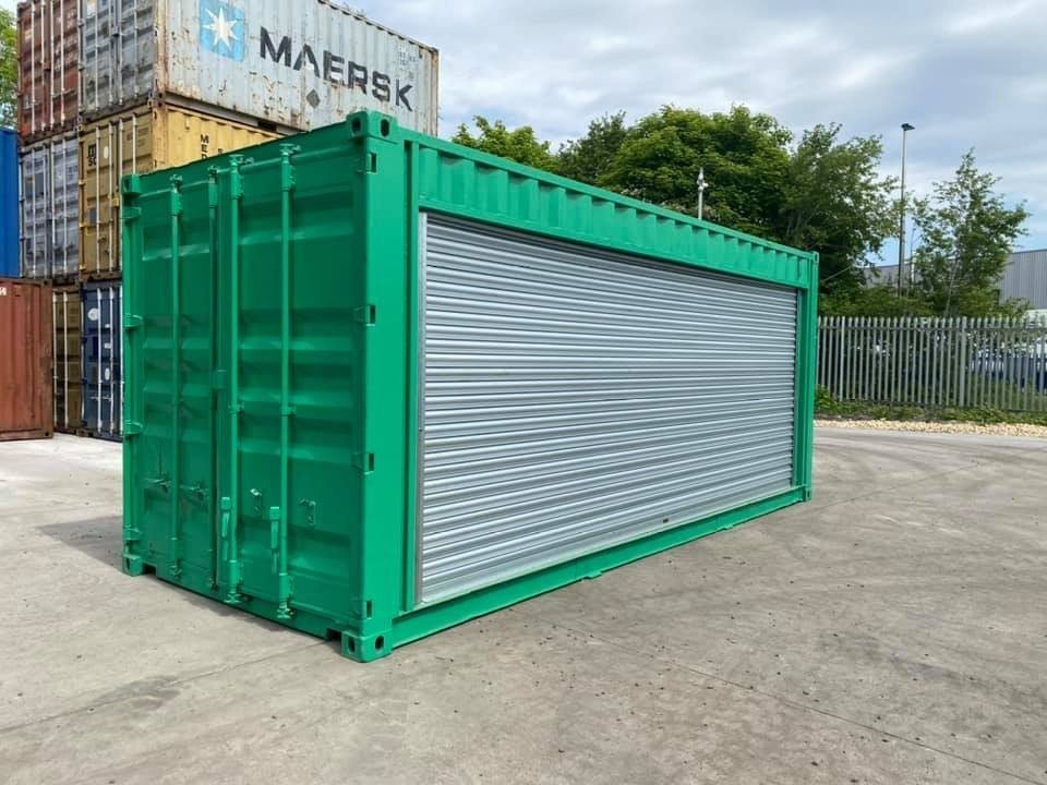 20ft Roller Shutter Conversion Container for sale – Available