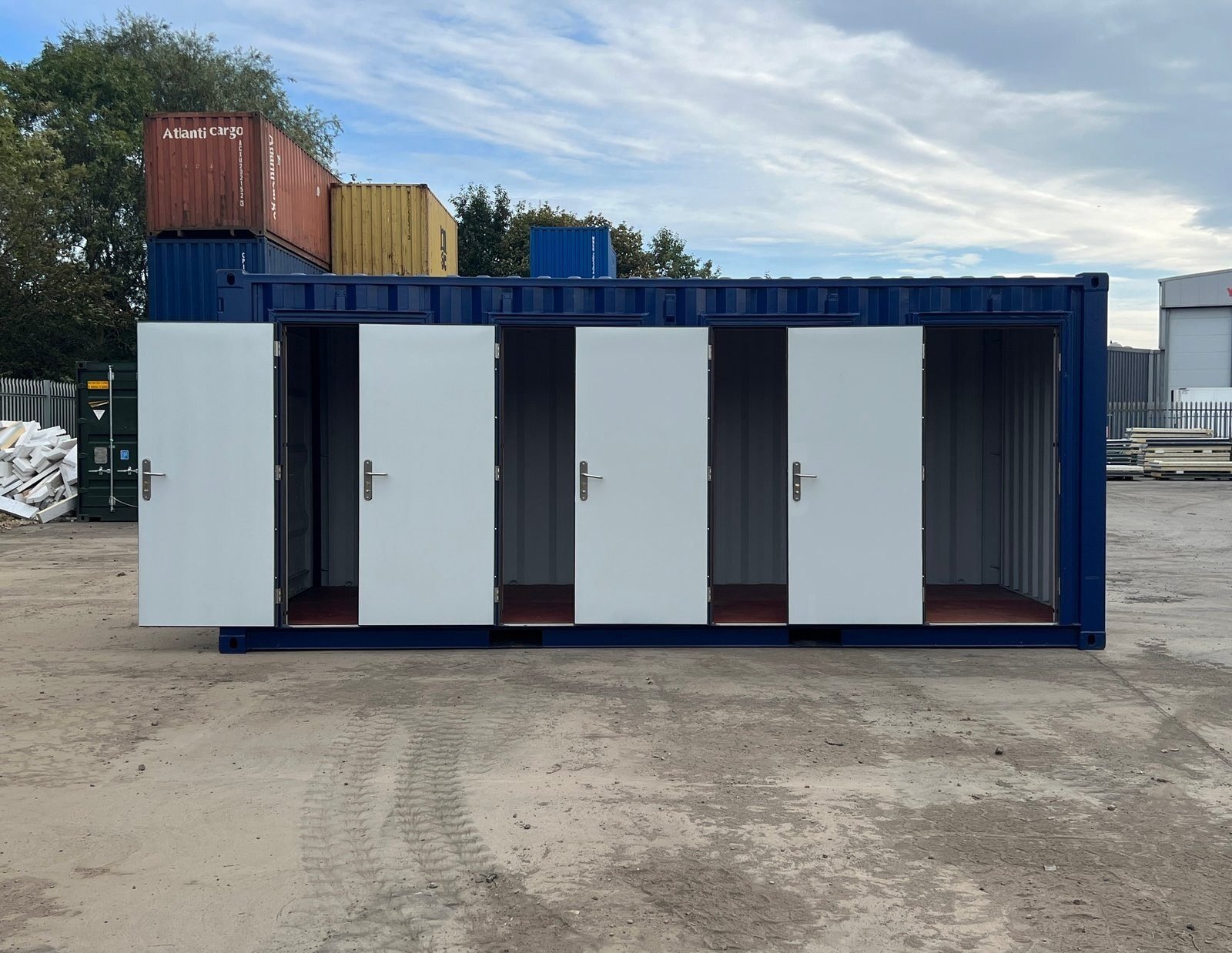 20ft Shipping Container Multi-unit Storage Solution for sale – New