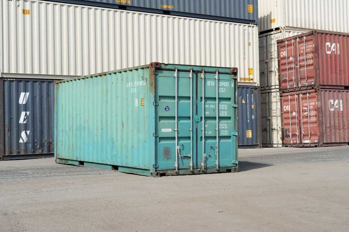 20-foot Standard Used Shipping Container – Storage Class for sale – Used (Cargo Worthy)