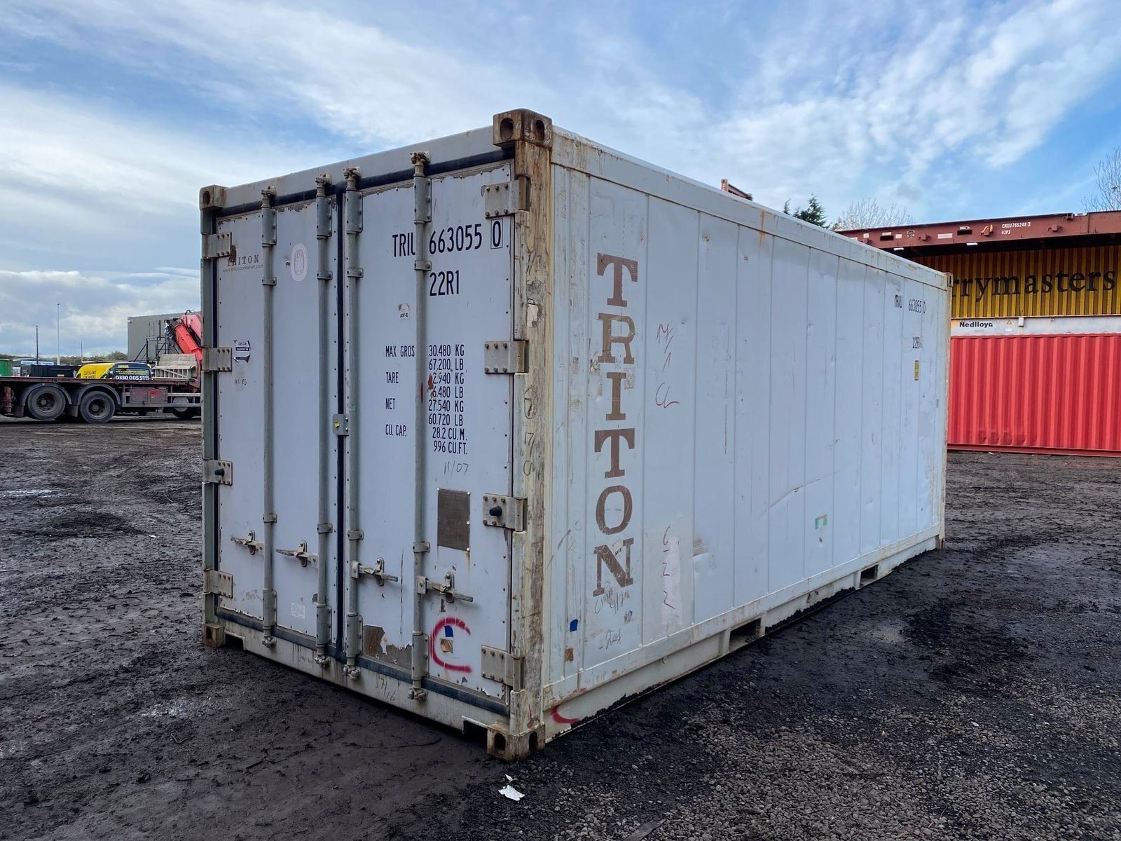 20ft Used Reefer Containers for sale – Used (Cargo Worthy)