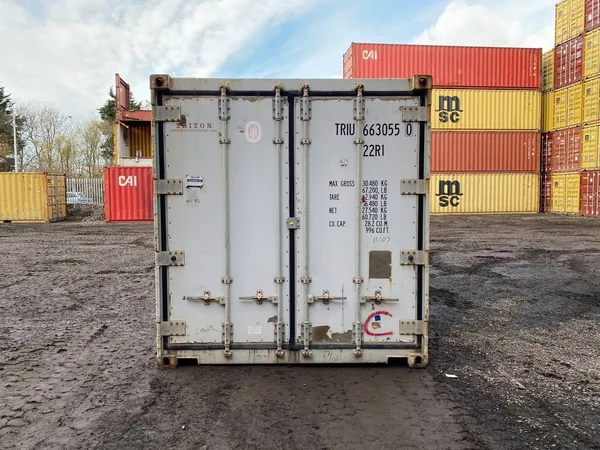 20ft Used Reefer Containers for sale – Used (Cargo Worthy) (photo 3)