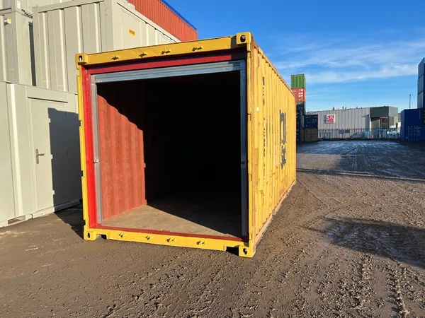 20ft Shipping Container with Roller Shutter Door For Sale for sale – Used (Cargo Worthy) (photo 3)