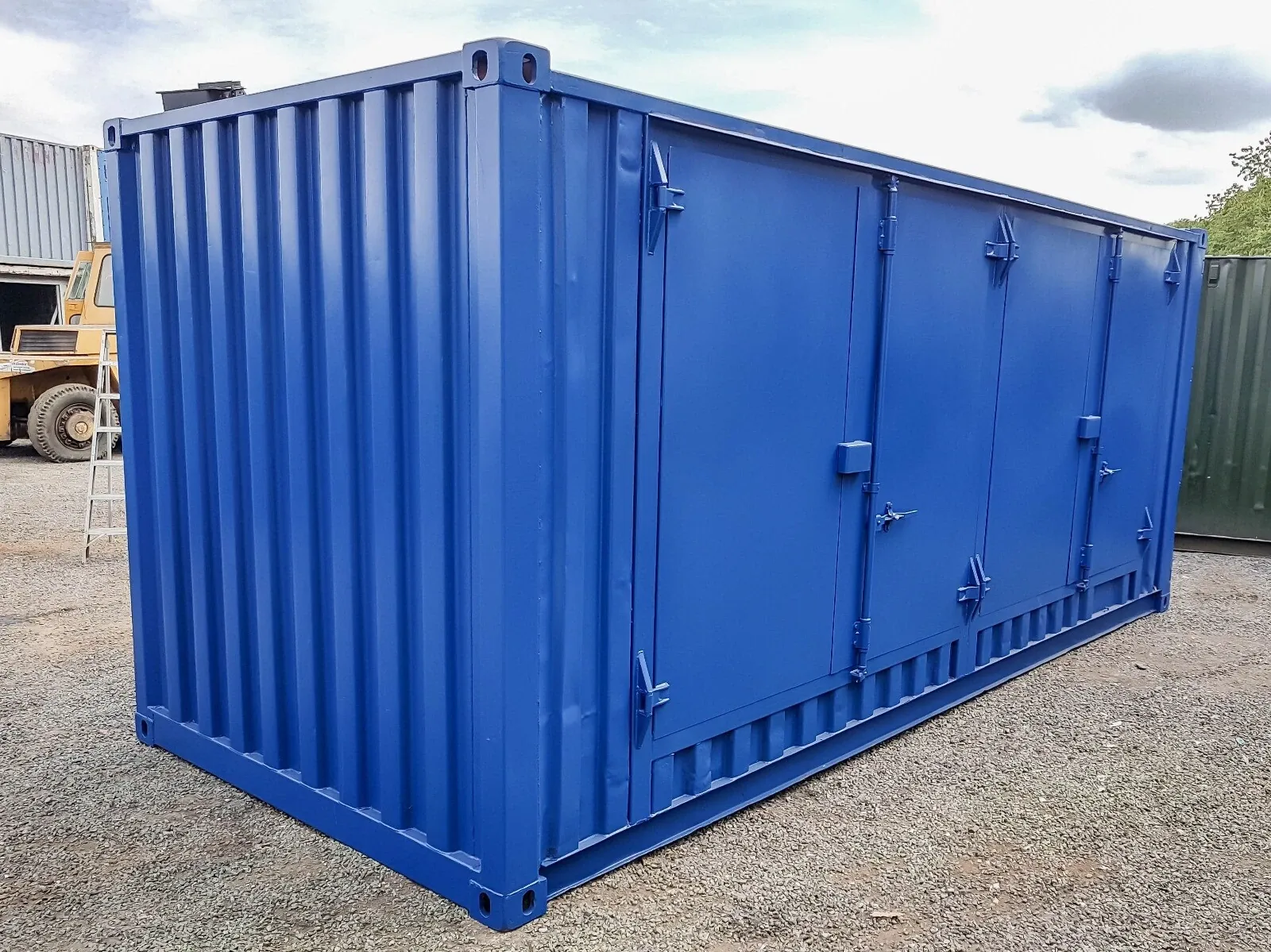 20×8 Bunded Container With Side Doors With Extra Door Secure Lock Boxes. for sale – Available