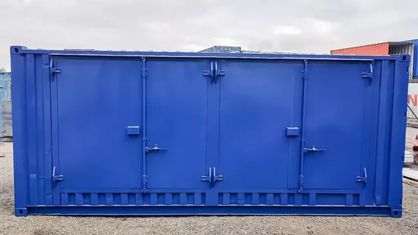 20×8 Bunded Container With Side Doors With Extra Door Secure Lock Boxes. for sale – Available (photo 4)