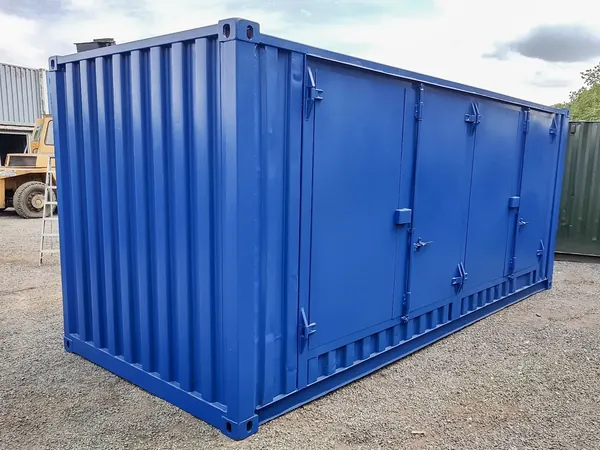 20×8 Bunded Container With Side Doors With Extra Door Secure Lock Boxes. for sale – Available (photo 5)