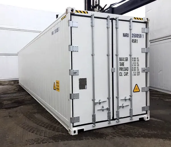 40 Feet Freezer Container Compact Mobile Cold Storage -40°C Reefer Container for sale – Available (photo 2)