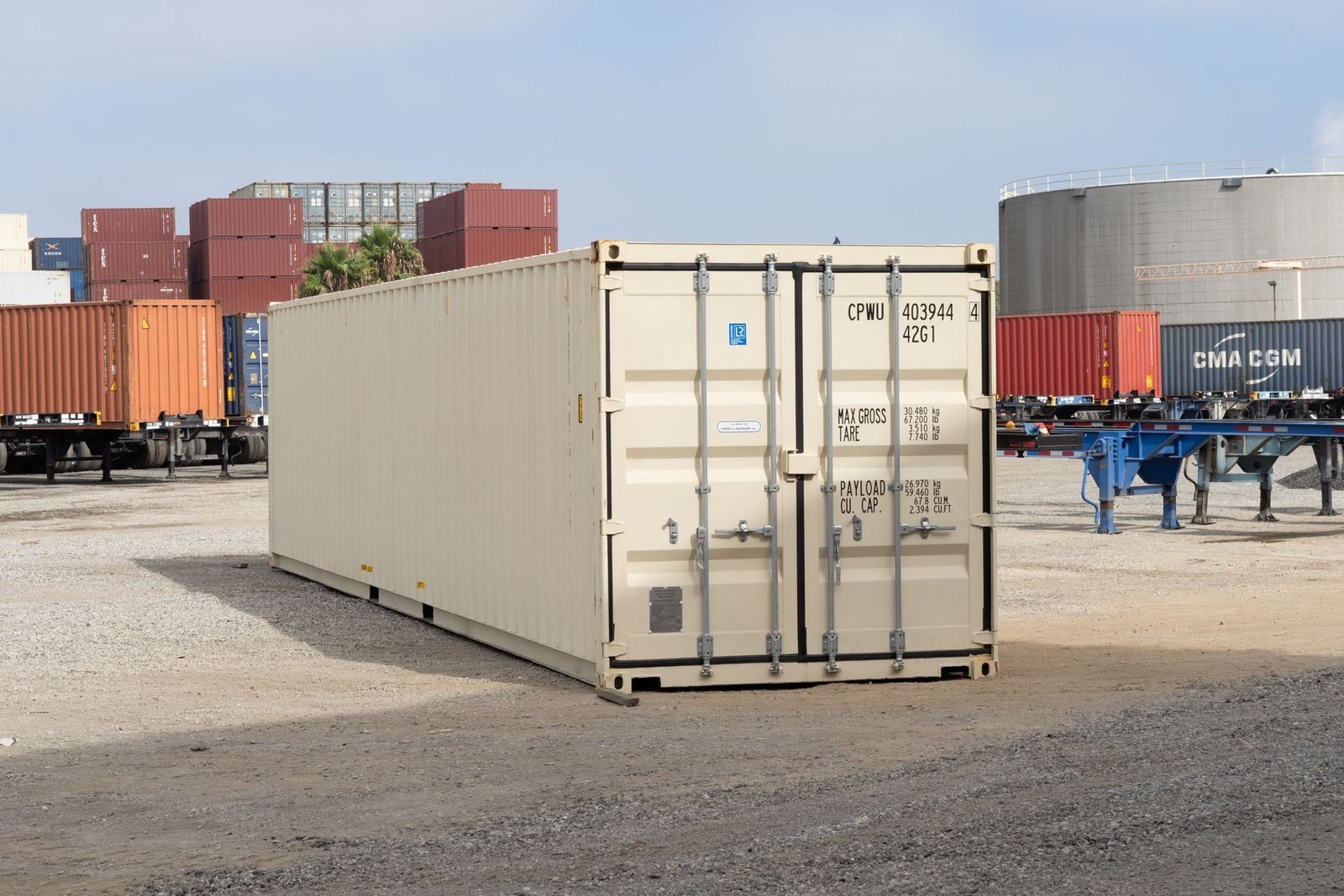 40-foot Standard Shipping Container New for sale – New