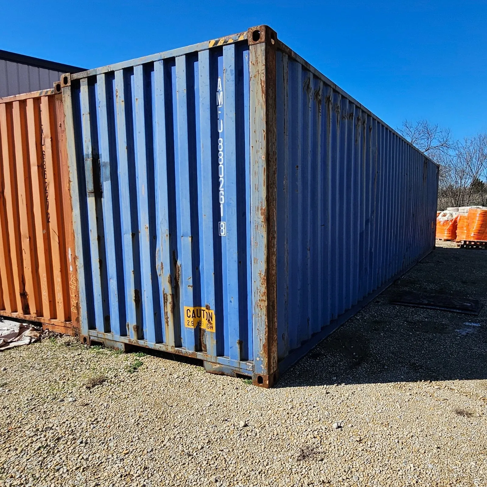 40 ft Shipping Container – Water Tight – High Cube for sale – Used (Cargo Worthy)