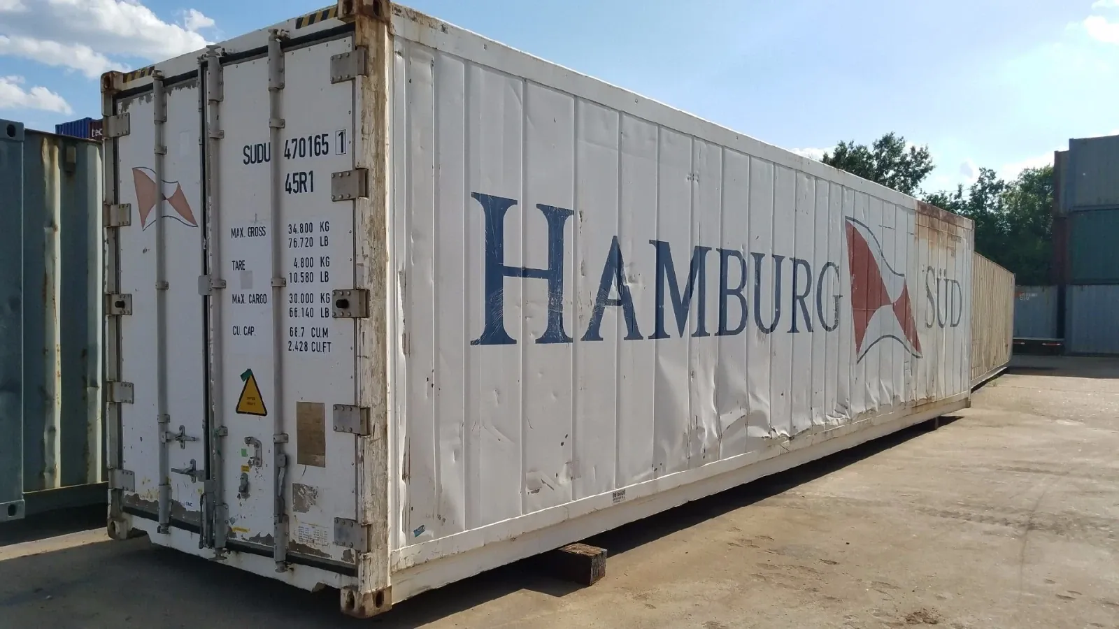 40′ HC Working Refrigerated Container for sale – Used (Cargo Worthy)