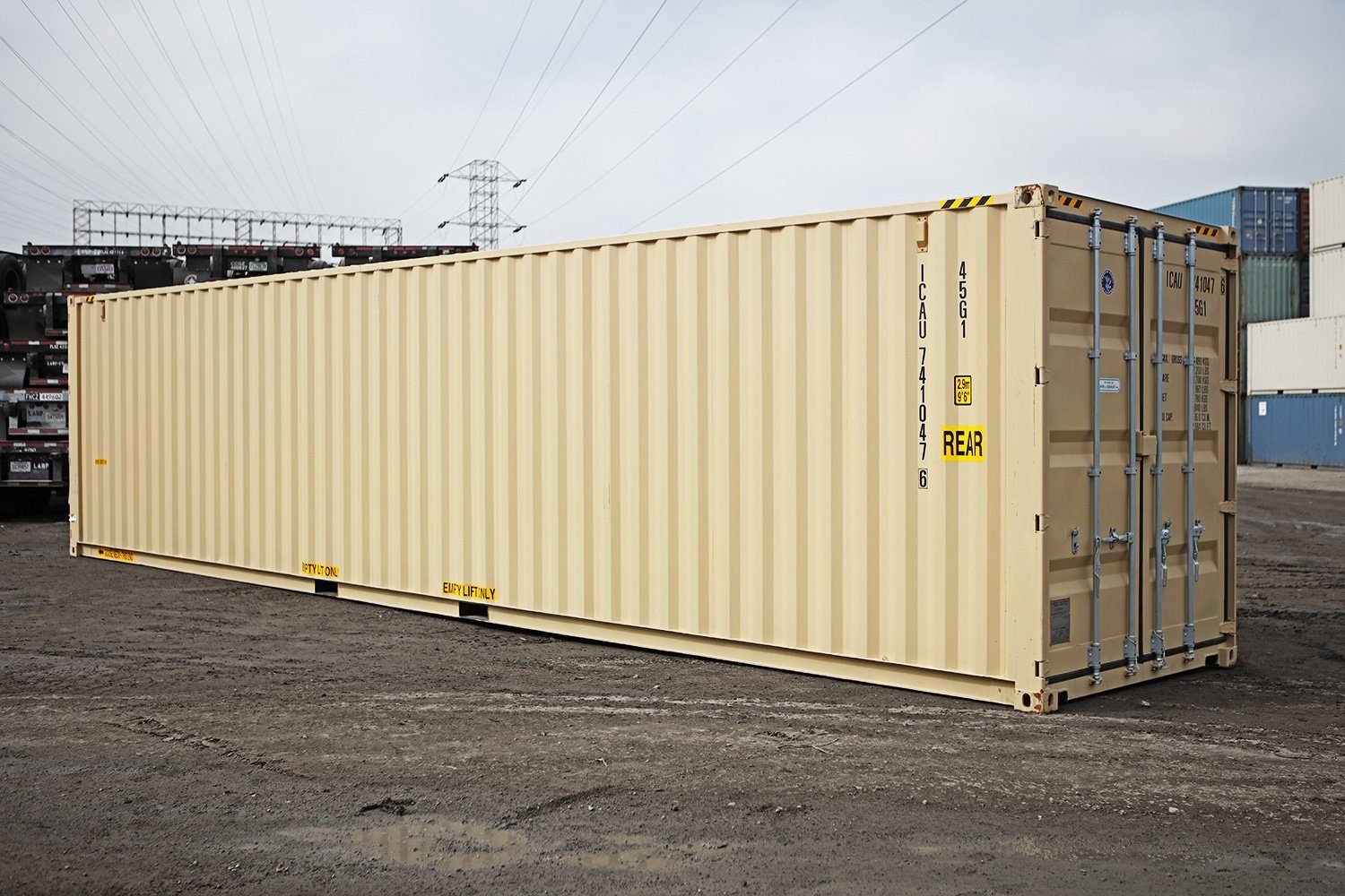 40ft High Cube Shipping Container – One-Way for sale – New