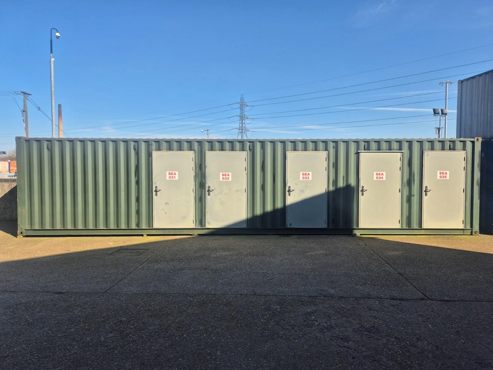 40′ one trip self storage container for sale – New (One-Trip)