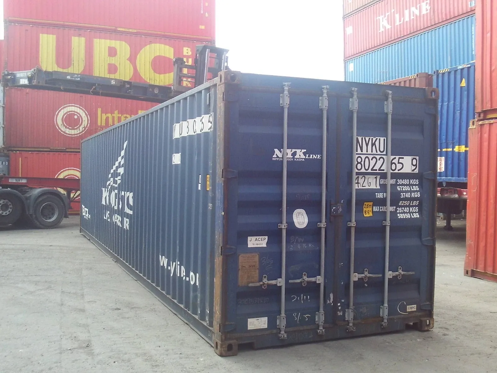 40 ‘ Standard Quality Shipping / Storage Container for sale – Used (Cargo Worthy)