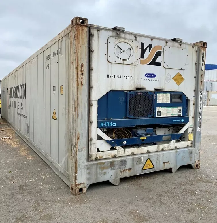 40ft HC Reefer Container–Wind & Water Tight, Non-Working For Sale for sale – Available