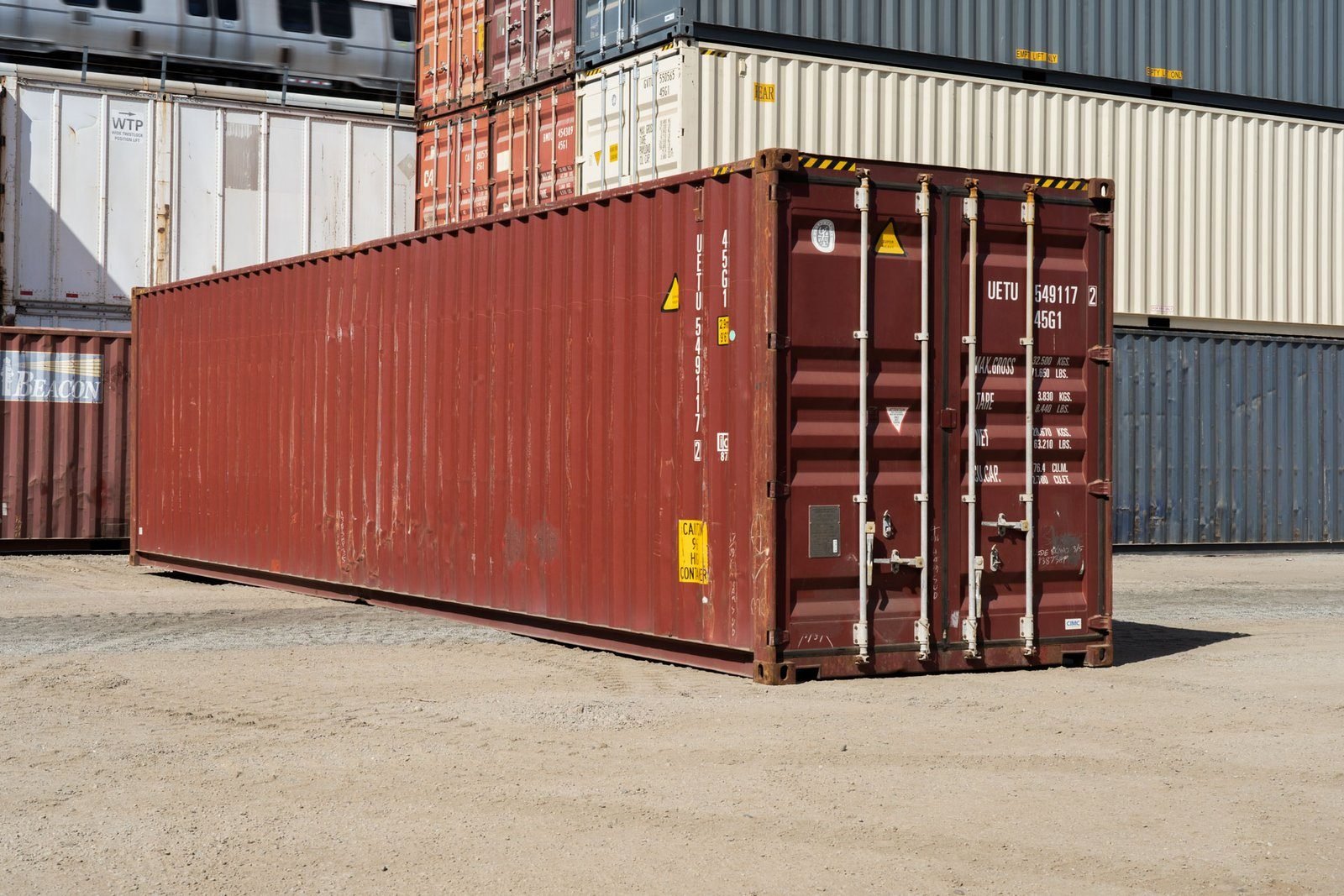 40ft High Cube Shipping Container – Cargo-Worthy for sale – Used (Cargo Worthy)