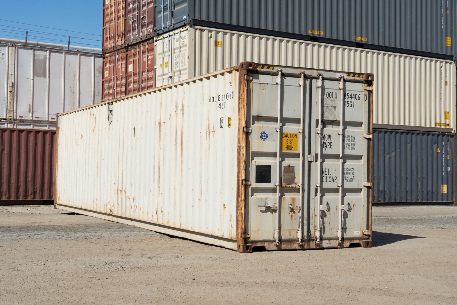 40ft High Cube Shipping Container – Storage-Class for sale – Used (Cargo Worthy)