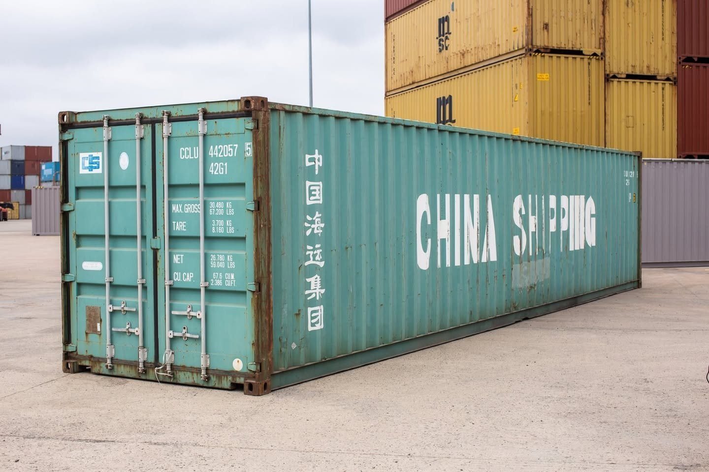 40FT Preloved Shipping Container – Wind & Watertight for sale – Used (Cargo Worthy)