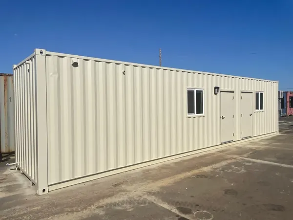 40ft Shipping Container Office with ADA Restroom for sale – Available (photo 2)