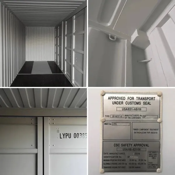 40ft Shipping Container With 4 Side Doors for sale – New (photo 6)