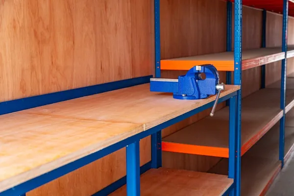 40ft Tunnel Container – Fully Shelved Mobile Workshop for sale – Available (photo 4)