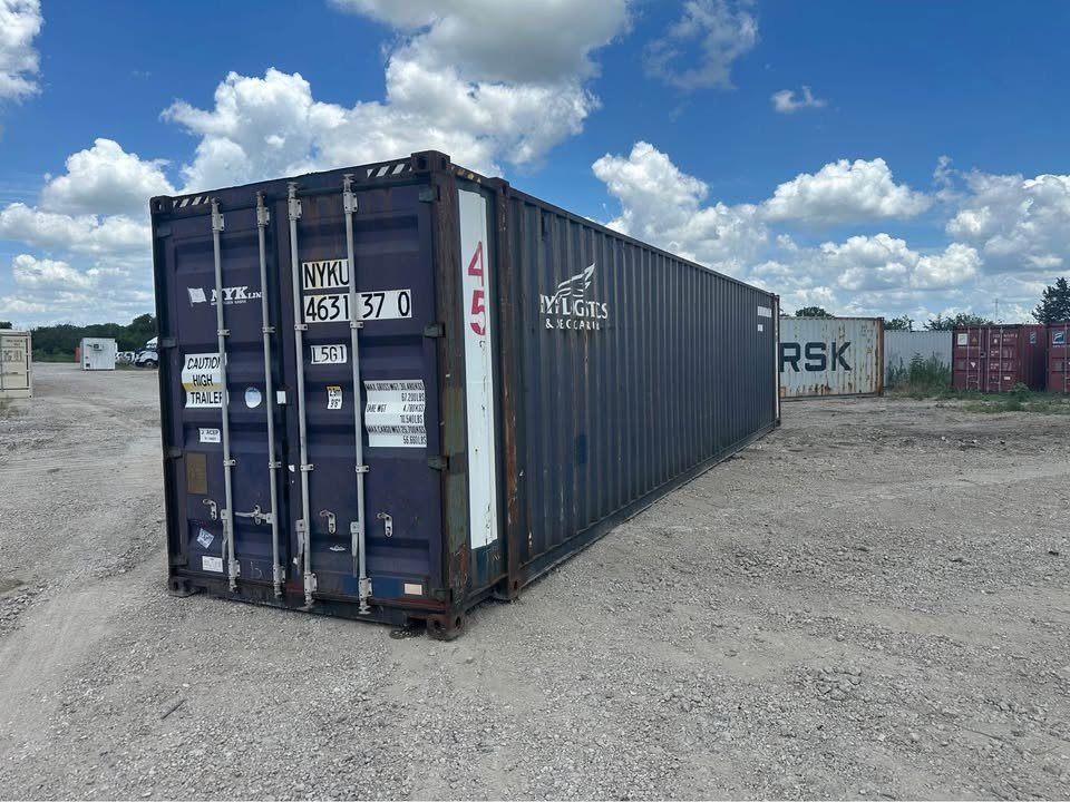 45ft High Cube Shipping Container – Extra Length. Extra Height. Extra Value. for sale – Used (Cargo Worthy)