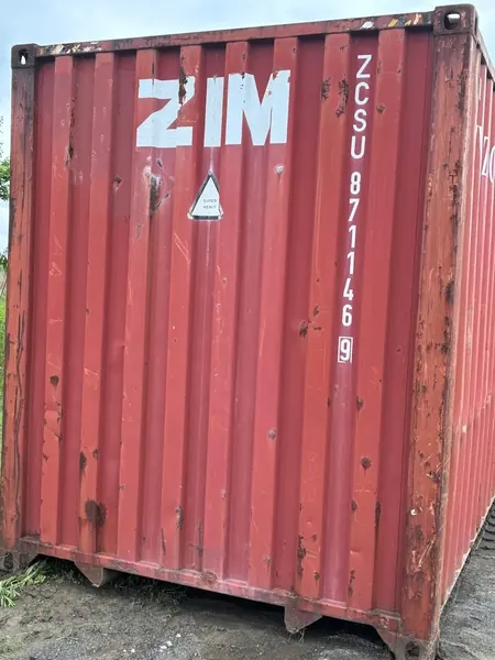 45ft Steel Shipping Containers Red for sale – Used (Cargo Worthy) (photo 5)