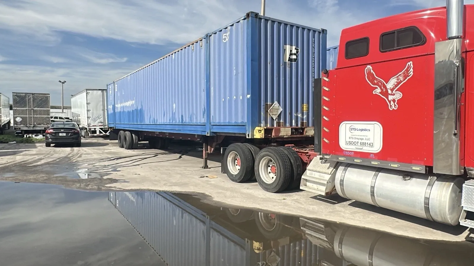 53-foot High Cube Used Shipping Container – Storage Grade for sale – Used (Cargo Worthy)