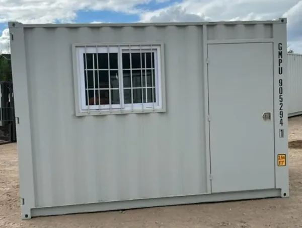 9ft Container Office complete with window and side door for sale – Available (photo 5)