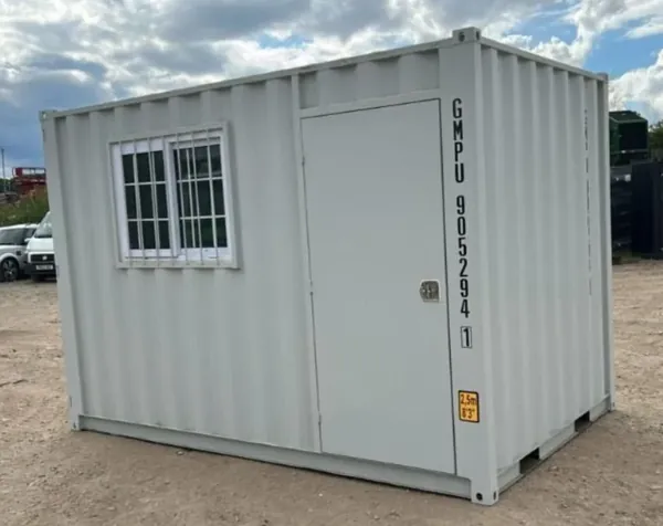9ft Container Office complete with window and side door for sale – Available (photo 7)