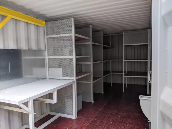 20Ft Workshop Containers With Shelves – Built for Durability and Performance for sale – New (photo 3)