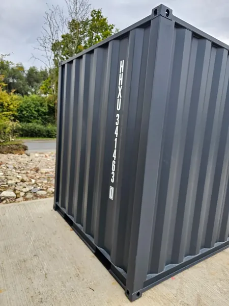 8′ Shipping Container Site Safe Lock Up Box Toolbox 8ft Workshop Shed Office for sale – Available (photo 5)