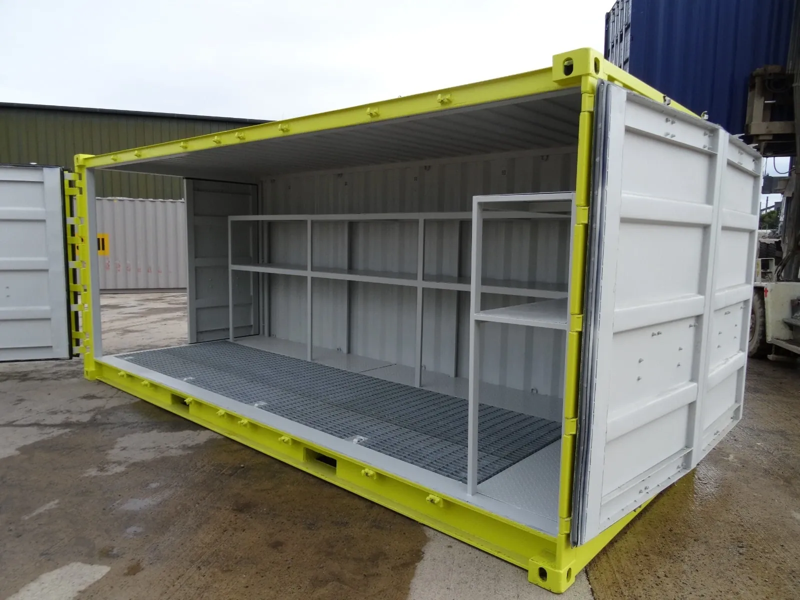 Shipping Containers 20 ft Bunded stores conversions for sale – Available