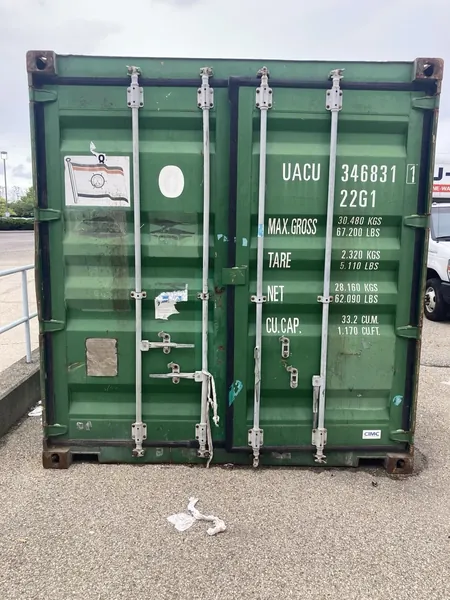 20ft Used Steel Shipping Container for Sale for sale – Used (Cargo Worthy) (photo 3)