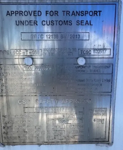 Thermo King Refrigerator Container – 20′ 2021 Reefer for sale – Available (photo 3)