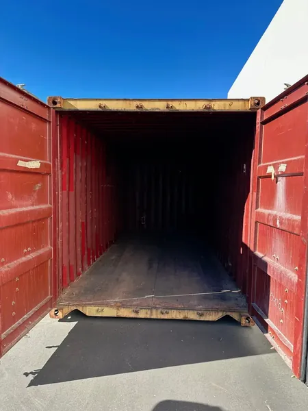 20ft Conex Shipping / Storage Container – Yellow/Gold – Priced to Sell! for sale – Used (Cargo Worthy) (photo 7)