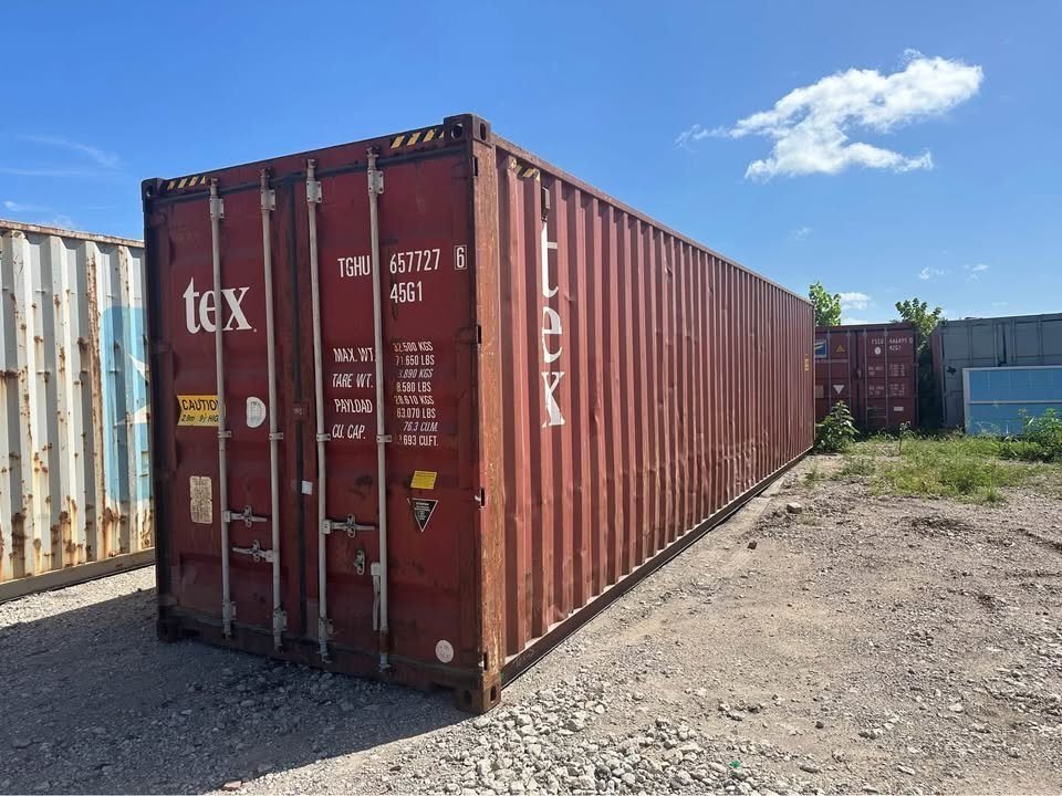 40 High Cube Shipping Container – Solid & Spacious! for sale – Used (Cargo Worthy)