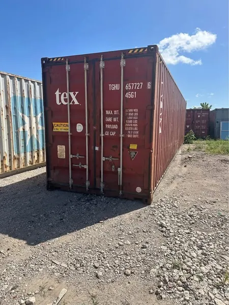 40 High Cube Shipping Container – Solid & Spacious! for sale – Used (Cargo Worthy) (photo 2)