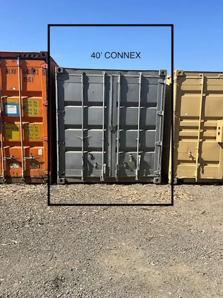 40ft Cargo Double Doors Container  40′ x 8′ x 8′ 6″ (Pictures of actual Container)