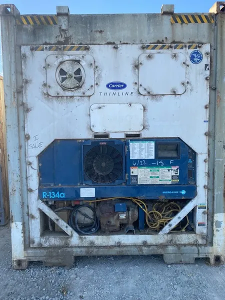 40ft Refrigerated Shipping Container – With Custom Side Door Access for sale – Used (Cargo Worthy) (photo 3)